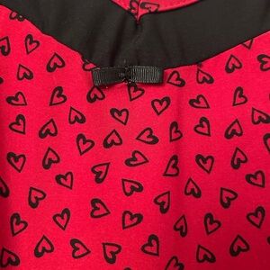 Marilyn Monroe Heart Print Women's Robe and gown set. Hearts. Valentines ready.💘